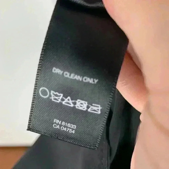 New Kenneth Cole collection womens zip down dress size 4 black pencil career LBD - Picture 10 of 11